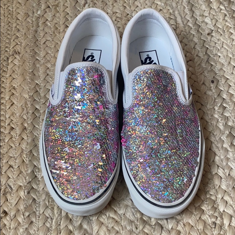 VANS Classic Slip On Flipping Sequins